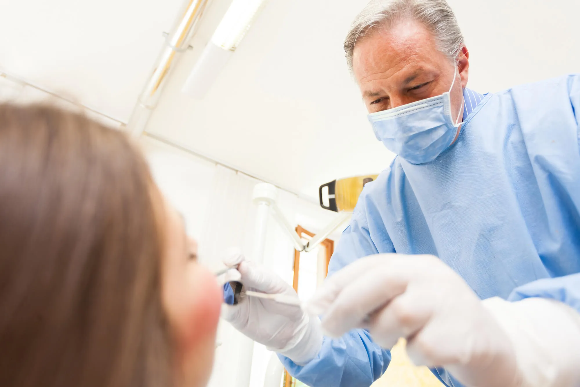 dentist treating patient in pottstown pa
