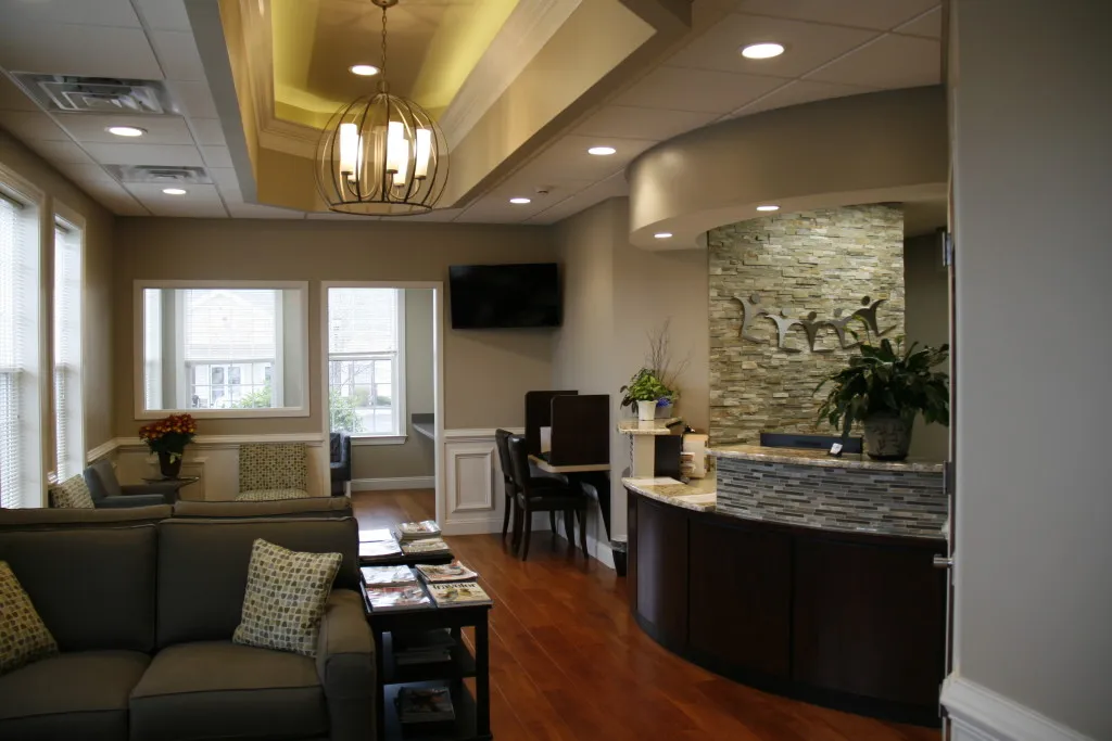 waiting area at pottstown dental office